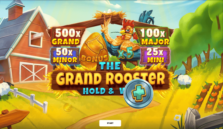 The Grand Rooster Hold & Win Slot Game Screenshot